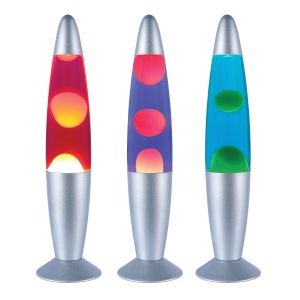 Discovery Zone Lava Lamp 3pcs Assorted 9x9x39.3cm