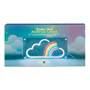 Discovery Zone Acrylic Light - Rainbow Multi-Coloured 30x4.6x15cm