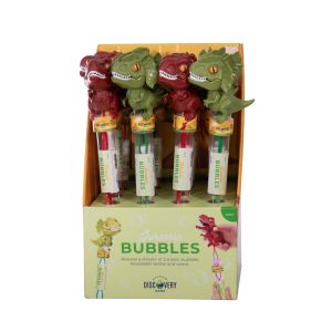 Discovery Zone Jurassic Bubbles CDU 12pcs/2 Assorted 7x10x34cm