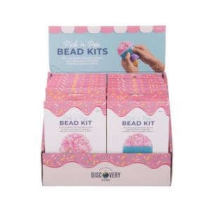 Discovery Zone Pick 'n' Pop Bracelet Kit-Popsicle CDU 12pcs/2 Assorted 9.7x2x14.5cm