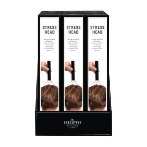 The Executive Collection Stress Head Battery Massager Black 25x5.9x5.9cm