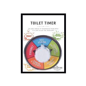 The Executive Collection Toilet Timer Multi-Coloured 5x10cm