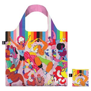 LOQI Inma Hortas Pride Bag Multi-Coloured 50x42cm