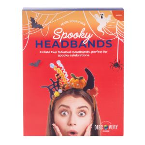 Discovery Zone Make Your Own Spooky Headbands 2pcs Set Multi-Coloured 17x4x22cm