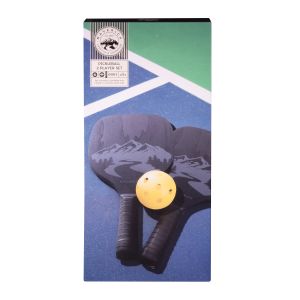 Maverick Pickle Ball Set Black - Paddles: 18.5x0.8x39cm Ball: 7.2cm