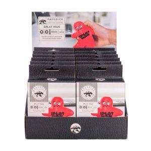 Maverick Splat Man CDU 12pcs Red 10.5x5.1x12.3cm