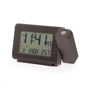 Maverick Desktop Projector Clock Black 13x2.5x8cm