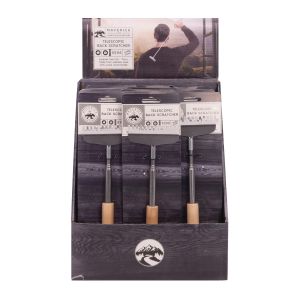 Maverick Deluxe Telescopic Back Scratcher CDU 18pcs Wood 22.5x7.3cm