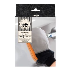 Maverick Detailing 3 in 1 Car Cleaning Glove Multi-Coloured 17x2x25cm