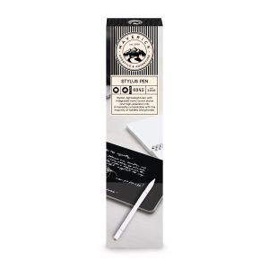 Maverick 3 in 1 Stylus Pen CDU 12pcs White 16x0.9x0.9cm