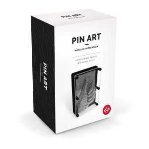 Is Gift Executive Pin Art Black 17.5x12.5x6cm
