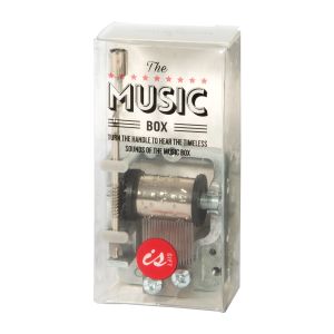 isGift Music Box - What a Wonderful World Silver 8x2.5x4cm