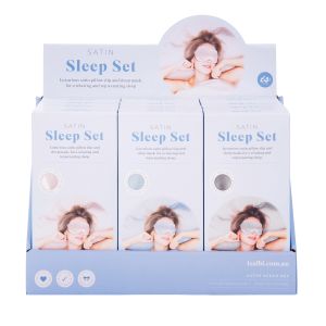 isGift Satin Sleep Set (4 Asst/12 Disp) Assorted 21x10x3cm