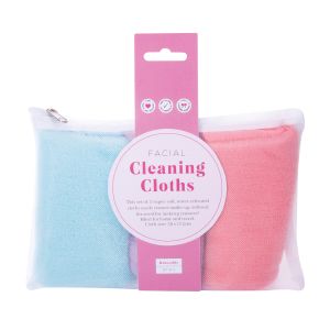 isGift Reusable Facial Cleaning Cloths Set of 3 Assorted 15x5x20cm