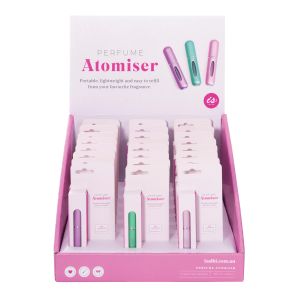 isGift Perfume Atomiser (3 Asst/24 Disp) Assorted 1.7x1.7x8cm
