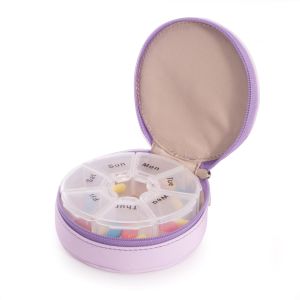 isGift Two Tone Seven Day Pill Case CDU 12pcs/3 Assorted 10x10x4cm