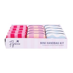 isGift Handbag Kit - Fly With Me CDU 12pcs/3 Assorted 8x5x7cm