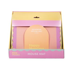 isGift Happy Mondays Mouse Mat CDU 12pcs/2 Assorted 27x0.6x21cm