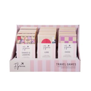 isGift Travel Games - Fly With Me CDU 12pcs/3 Assorted 7.5x3.5x15cm