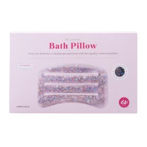 isGift Suction Bath Pillow White 27x17.5x4.5cm