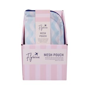 isGift Mesh Pouch - Fly With Me 2pcs Set CDU 9pcs/3 Assorted