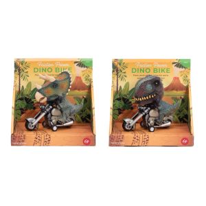 isGift Dino Bike (2 Asst) Multi-Coloured 11x6x10cm