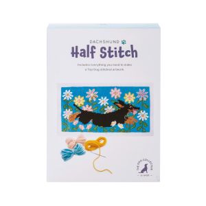 The Dog Collective Half Stitch Kit Multi-Coloured 35x18.4cm