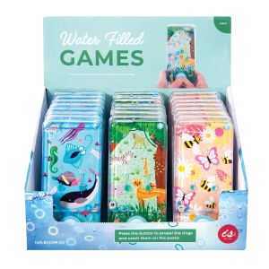 isGift Water Filled Games - Animals (3 Asst/24 Disp) Assorted 13.8x0.7x6.7cm