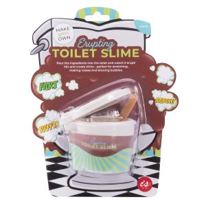 isGift Make Your Own Erupting Toilet Slime White 8x6x6cm