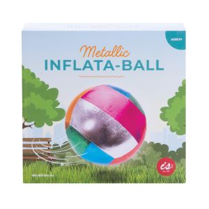 isGift Metallic Inflata-ball Large Multi-Coloured 40cm Dia
