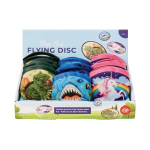 isGift Pop Out Flying Disc (3 Asst/24 Disp) Assorted 25cm