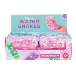 isGift Slippery Water Snakes (3 Asst/12 Disp) Assorted 14x5.7cm