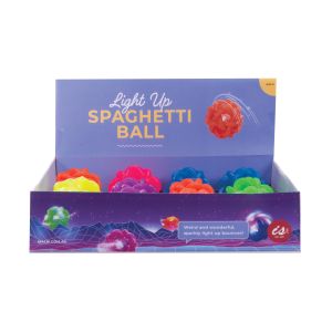 isGift Light Up Spaghetti Ball (6 Asst/12 Disp) 6.5cm