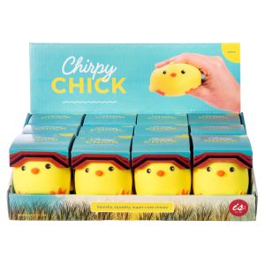 Chirpy Chick (12Disp) Yellow 7.2x6x5.5cm IS73655