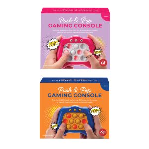 isGift Push & Pop Gaming Console Assorted 12.5x10x5.5cm