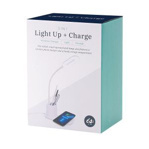 Tech 2 IT 3 In 1 Light Up & Charge White 16x6x35cm