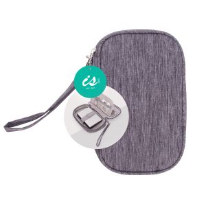 Tech 2 IT Travel Organiser Grey 14x5x20cm
