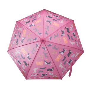 The Dog Collective Foldable Umbrella (3 Asst/12 Disp) Folded:4.5x4.5x24.5cm
