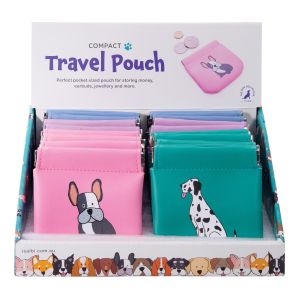 The Dog Collective Travel Pouch (4 Asst/16 Disp) Assorted 10.5x10.5x10.5cm