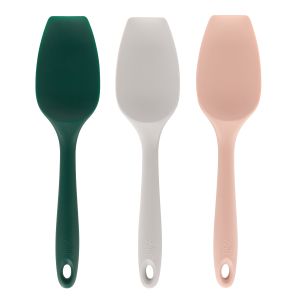 Zeal Silicone Spatula Spoon CDU 24pcs/3 Assorted Forest Blush 26x6x2cm