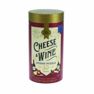 Ridleys Cheese & Wine 500 Piece Jigsaw Puzzle Multi-Coloured 35x48.3x0.6