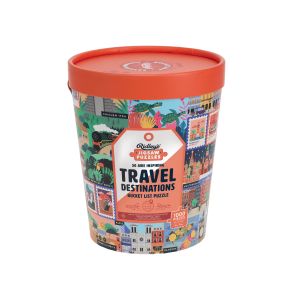 Ridleys Bucket List Puzzle: Travel Mood Multi-Coloured 55x70cm