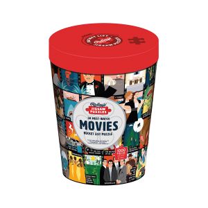Ridleys Bucket List Puzzle 50 Must-Watch Movies Red 70x55x0.03cm