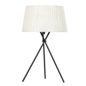 Amalfi Harriet Table Lamp Black/Cream 37x37x61cm