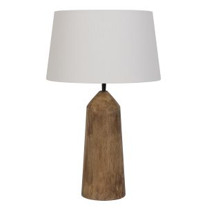 Amalfi Wyoming Table Lamp Natural & Grey 38x38x60cm