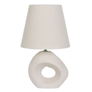 Grand Designs Elwood Table Lamp Off White 40x40x65cm