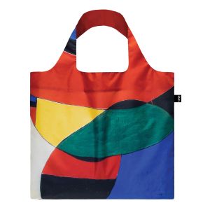 LOQI Miro Woman & Bird Bag Multi-Coloured 50x42cm
