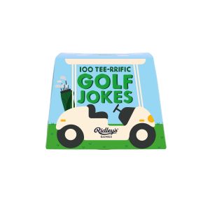 Ridleys 100 Golf Jokes Multi-Coloured 10x3x8cm