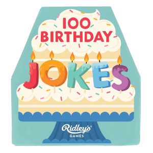Ridleys 100 Birthday Jokes Multi-Coloured 8.7x2.5x9.4cm