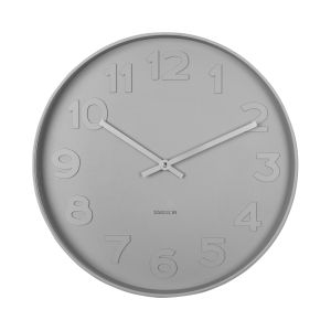 Karlsson Mr Grey Wall Clock Warm Grey 38x38x6